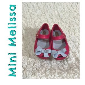Mini Melissa Ultagirl Bow Flat🎀